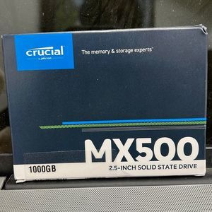 New and sealed. Crucial - MX500 1TB 3D NAND Internal SATA 2.5" Solid State Drive